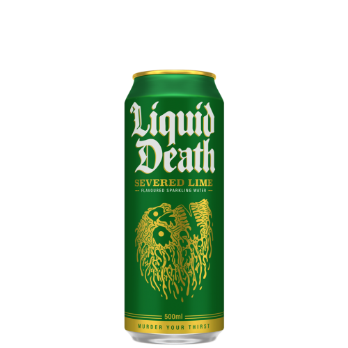 12 0.50l Ds Liquid Death Severed Lime Sparkling Water 