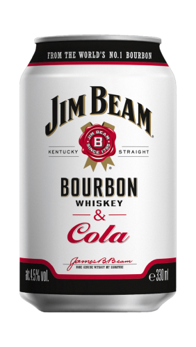 12 0.33l Ds Jim Beam White & Cola EWP 