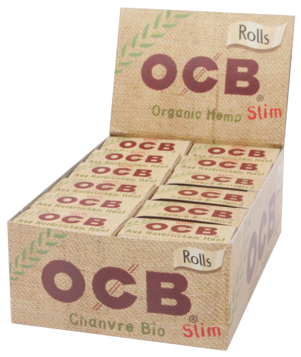24 1  St Pg OCB Organic Hemp Rolls Slim 