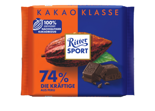 12 100gr Pg Ritter Sport Die Kräftige 