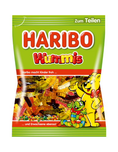 30 200gr Bt Haribo Wummis 