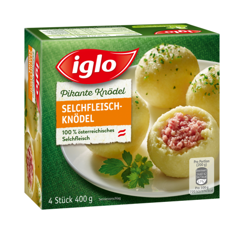 10 400gr Pg TKK Iglo Selchfleischknöde 