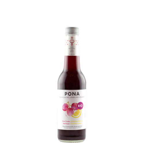 12 0.33l Fl Pona Bio Rote Traube Zitrone 