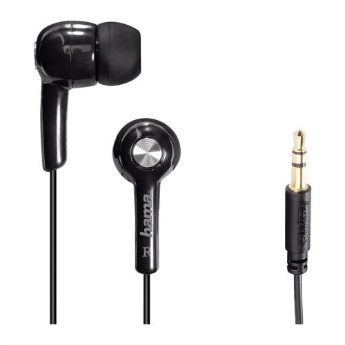 1 1 St Pg Hama Ohrhörer ohne Mikro schwarz 