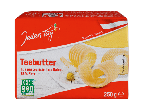 1 250g Pg Jeden Tag Teebutter (40) 