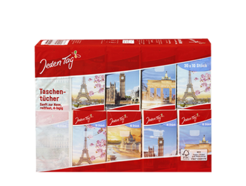 10 30St Pg Jeden Tag Taschentücher  