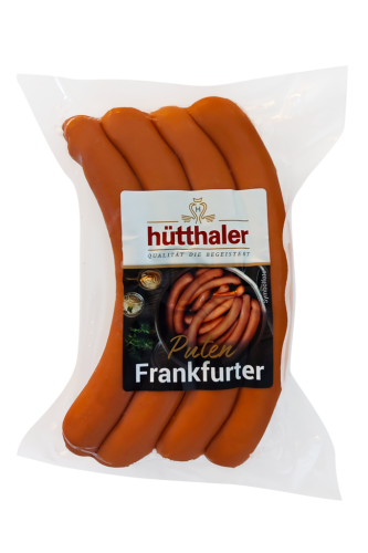 5 240g Pg hütthaler Puten Frankfurter 
