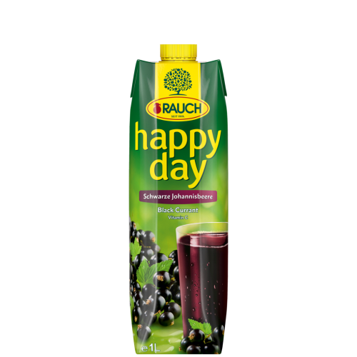 12 1.00l Pg Rauch Happy Day Schwarze Johannisbeere Elo 