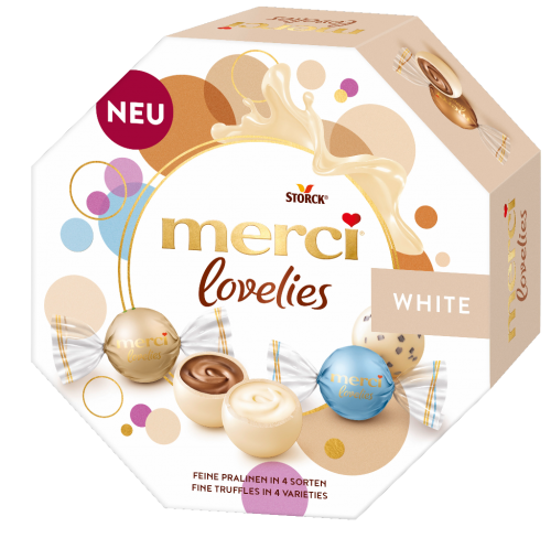 7 185g Pg Merci lovelies White 