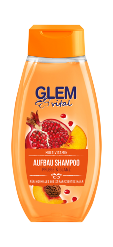 12 350ml Fl Glem Vital Shampoo Multivitamin Aufbau 