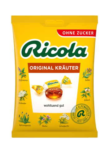 18 75g Bt Ricola Original zuckerfrei  