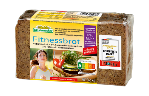 9 500g Pg Mestemacher Fitnessbrot in Scheiben 