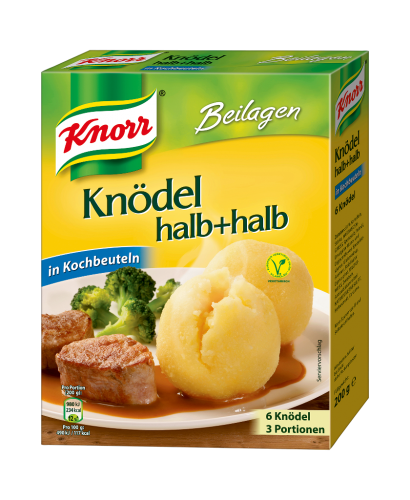 9 200gr Pg Knorr Knödel in Kochbeutel 