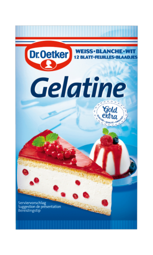 25 20gr Pg Dr. Oetker Blattgelatine 12 Blätter 