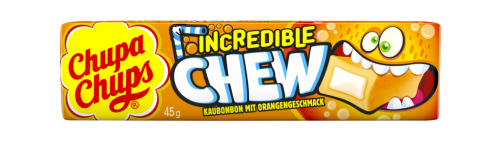 20 45grPg Chupa Chups Kaubonbon Incredible Chew Orange  
