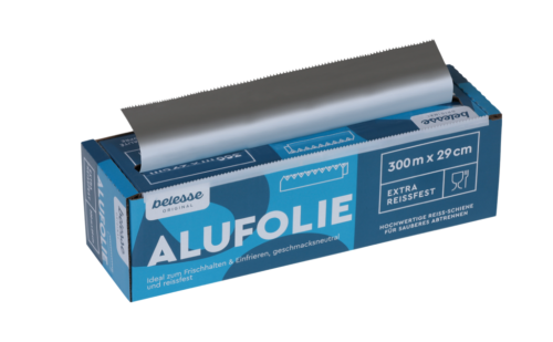 4 1Rl Alufolie 29cm breit/300lfm 