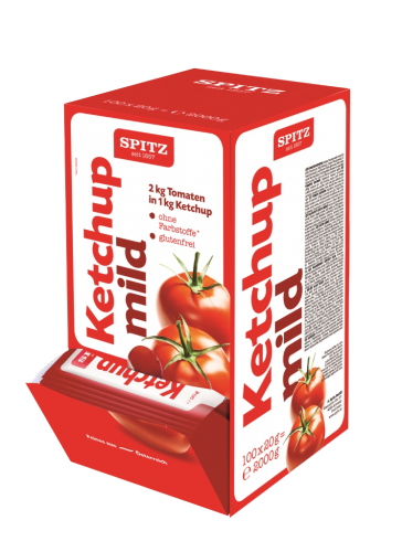 1 18gr Spitz Ketchup mild Briefchen 