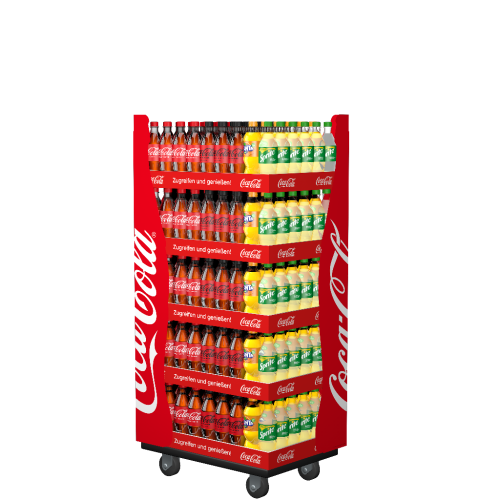 270 0.50l Fl Coca Cola Rainbow PET EWP DP 