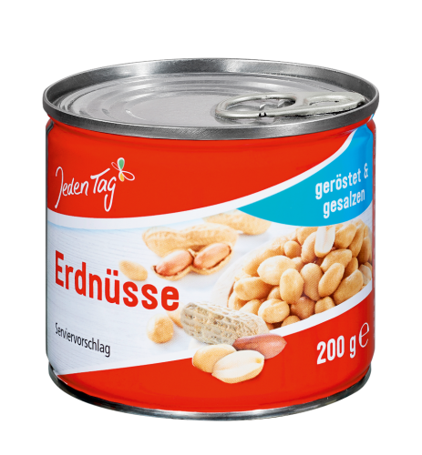 30 200grDs Jeden Tag Erdnüsse geröstet und gesalzen 