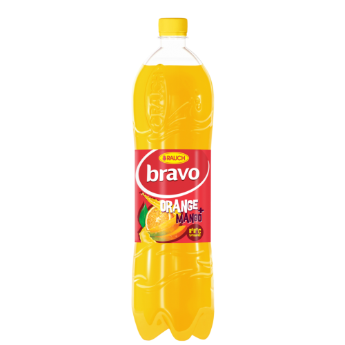 6 1.50l Fl Rauch Bravo Orange Mango PET EWP 