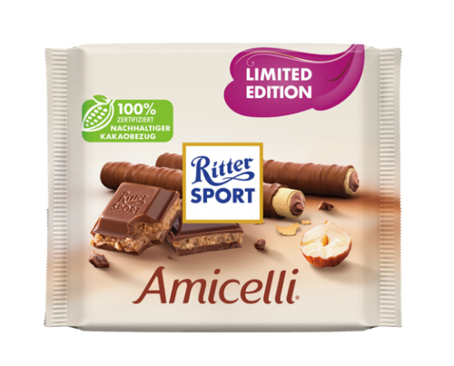 12 100g Ta Ritter Sport Amicelli Tafel  