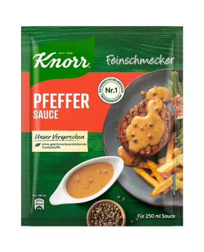 15 38g Bt Knorr Feinschmecker Pfeffersauce 