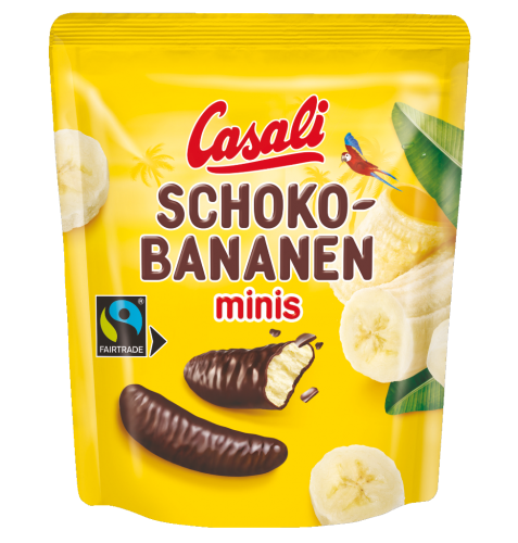 12 110g Pg Casali Schoko Bananen Minis  