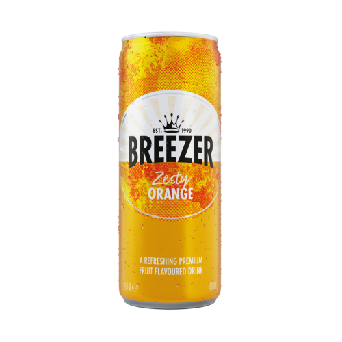 12 0.25l Ds Bacardi Breezer Zesty Orange 4 % 