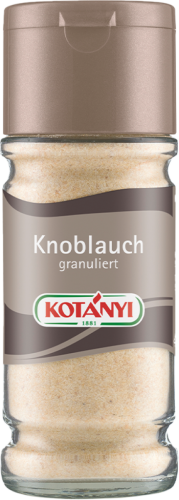4 100ml Gl Kotanyi Knoblauch granuliert 