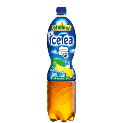 6 1.50l Fl Pfanner Eistee Lemon-Lime 