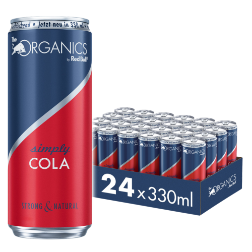 24 0.33l Ds Red Bull Organics Simply Cola BIO EWP 