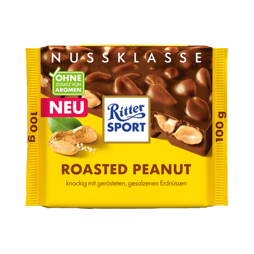 11 100g Ta Ritter Sport Roasted Peanut 