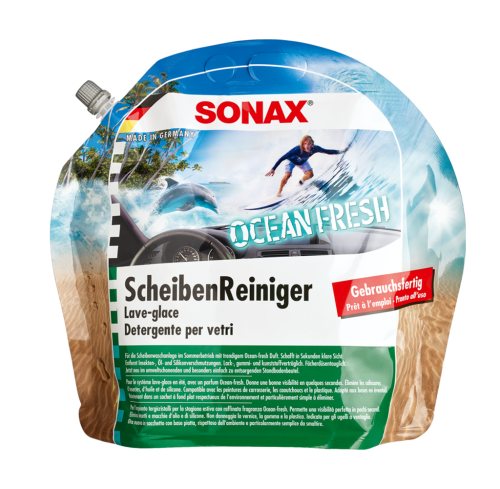 4 3.00l Bt Sonax ScheibenReiniger Ocean Fresh gebrauchsfertig 