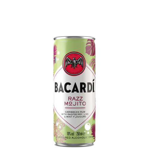 12 0.25l Ds Bacardi Razz Mojito 10% EWP 