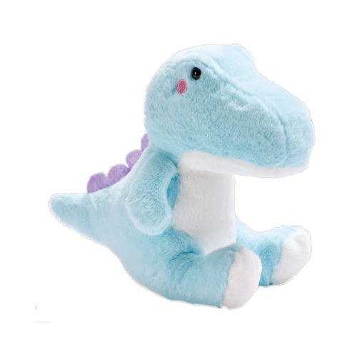 1 1St Pg Plüsch Dino, blau 25cm 