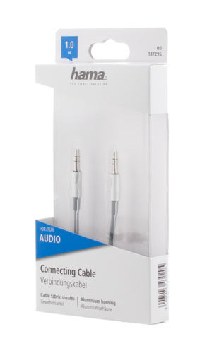 1 1 St Pg Hama Aux Kabel 
