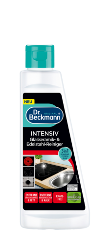 6 250ml Fl Dr. Beckmann Intensiv Glaskeramik & Edelstahl Reiniger  