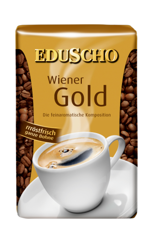 6 500g Pg Eduscho Wiener Gold Bohne 