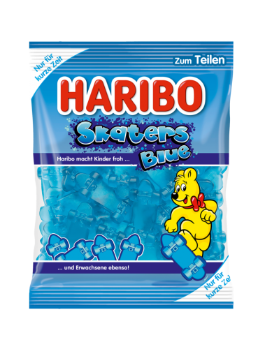 40 175g Bt Haribo Skates Blue  