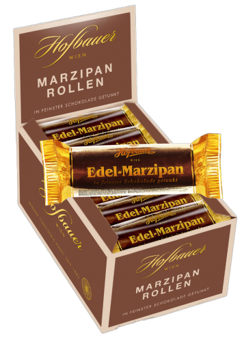 20 43g St Hofbauer Marzipanrollen getunkt 