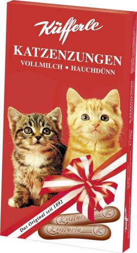 10 75 gr Pg Küfferle Katzenzungen Vollmilch 