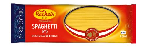10 500g Pg Recheis Goldmarke Spaghetti 