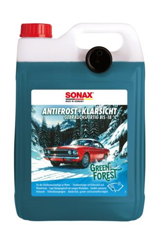 4 5.00l Ka Sonax AntiFrost + KlarSicht gebrauchsfertig bis - 18° C Green Forest 