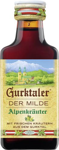 36 0.04l Fl Gurktaler Alpenkräuter 4 Kantflasche 