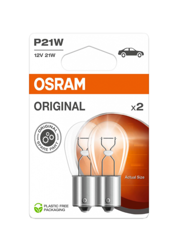 10 2St Pg Osram P21W 12V Blinkerlampe 