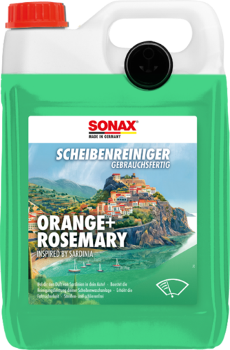 4 5.02l Ka Sonax ScheibenReiniger gebrauchsfertig Orange Rosmary 