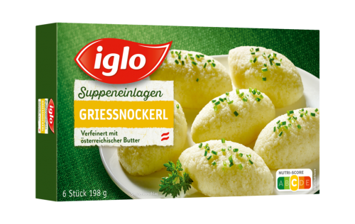 10 198gr Pg TKK Iglo Grießnockerl 