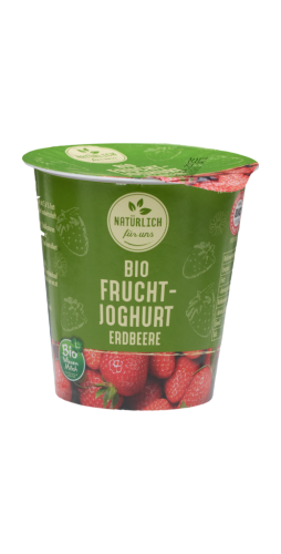 10 150g Be Natürlich für uns BIO WM Fruchtjoghurt Erdbeer 