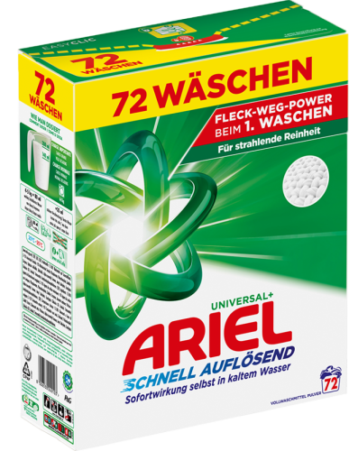 1 3.6kg Pg Ariel Pulver Regulär 72WG 