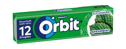 30 12    St Orbit Kaugummi Spearmint 